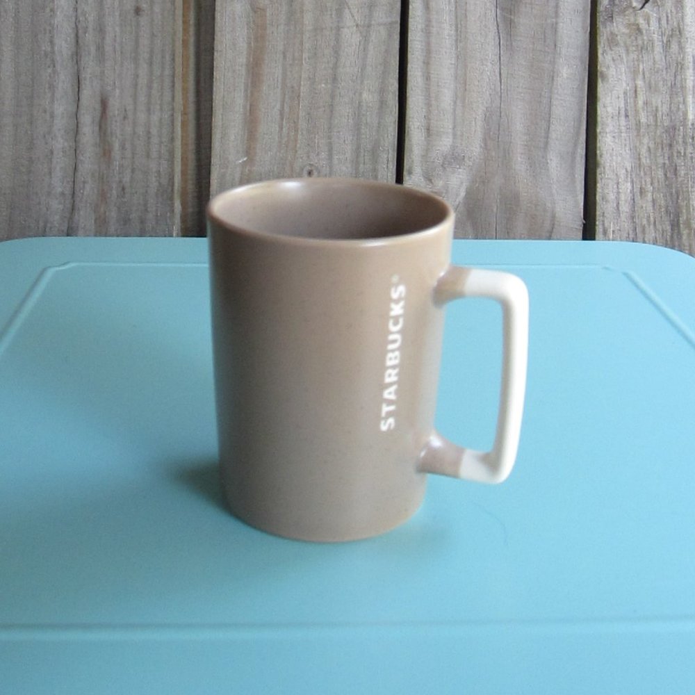 Like New Tan/White 2016 Starbucks 12 Oz Mug